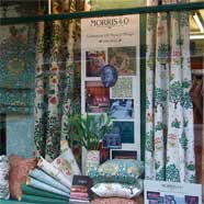 William Morris window display