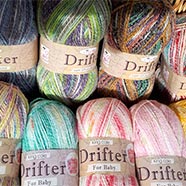 King Cole Drifter and Drifter for Baby (super-soft double knit) from Victoria Fabrics.